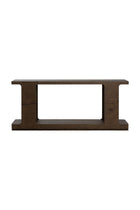Modern European furniture - Textured Wood Console Table - www.oroa.com