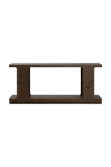 Modern European furniture - Textured Wood Console Table - www.oroa.com