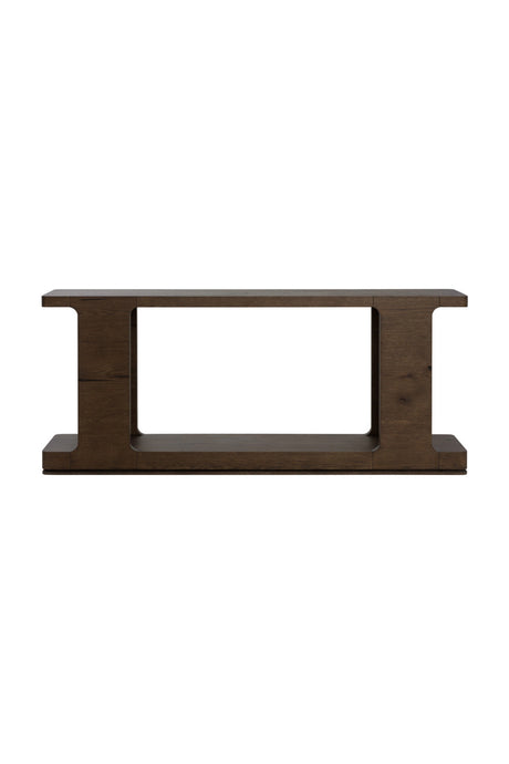 Modern European furniture - Textured Wood Console Table - www.oroa.com