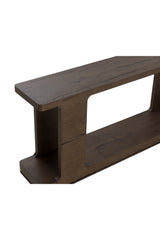 Modern European furniture - Textured Wood Console Table - www.oroa.com