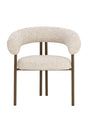 Modern European furniture - Rounded Back Dining Chair - www.oroa.com