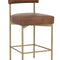 Modern European furniture - Low Back Fabric Counter Stool - www.oroa.com