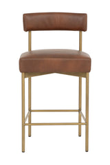 Modern European furniture - Low Back Fabric Counter Stool - www.oroa.com