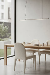 Modern European furniture - Seamless Upholstered Dining Chairs (2) - www.oroa.com