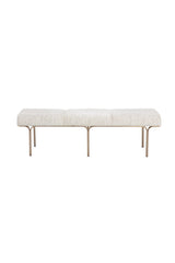 Modern European furniture - Slim Frame Upholstered Bench - www.oroa.com