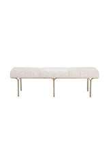 Modern European furniture - Slim Frame Upholstered Bench - www.oroa.com