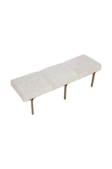Modern European furniture - Slim Frame Upholstered Bench - www.oroa.com