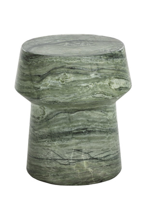 Modern European furniture - Marble Look Indoor/Outdoor End Table - www.oroa.com
