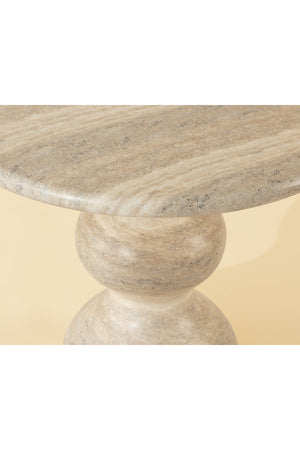 Modern European furniture - Marble-Look Indoor/Outdoor Concrete Bistro Table - www.oroa.com