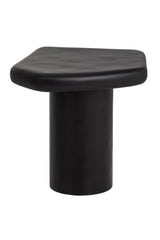 Modern European furniture - Black Organic-Shaped Indoor/Outdoor End Table - www.oroa.com
