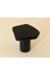 Modern European furniture - Black Organic-Shaped Indoor/Outdoor End Table - www.oroa.com