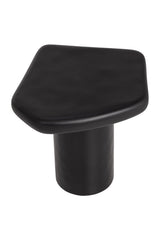 Modern European furniture - Black Organic-Shaped Indoor/Outdoor End Table - www.oroa.com