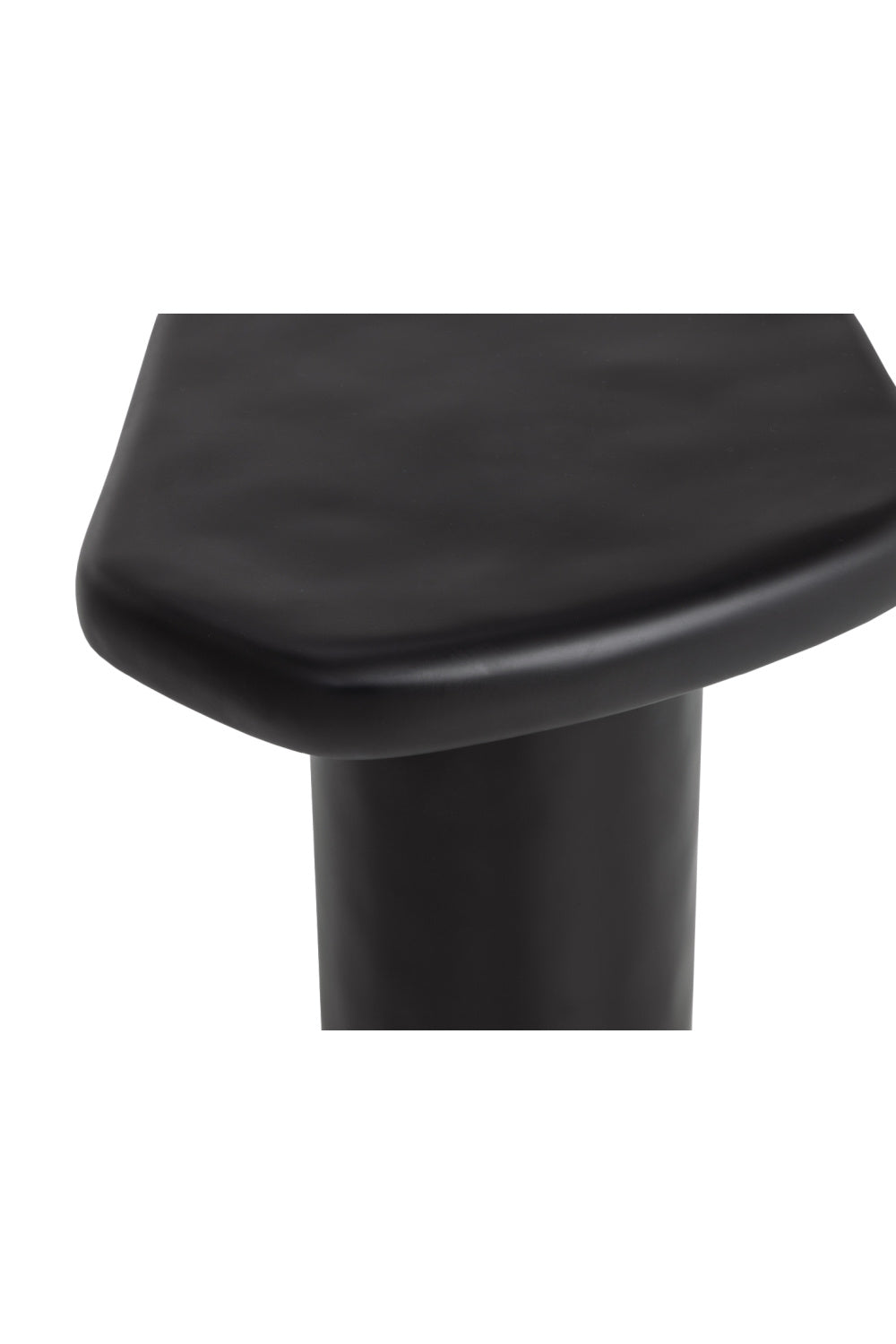 Black Organic-Shaped Indoor/Outdoor End Table | Splendido Detti | Oroa.com