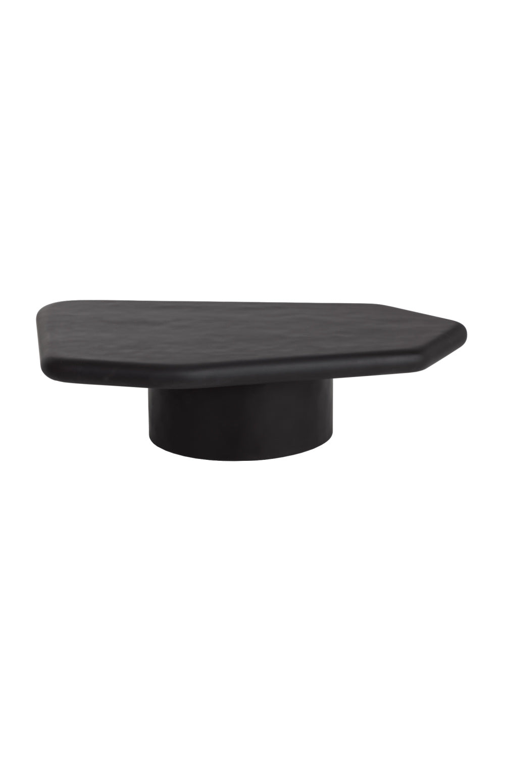 Modern European furniture - Black Concrete Indoor/Outdoor Coffee Table - www.oroa.com