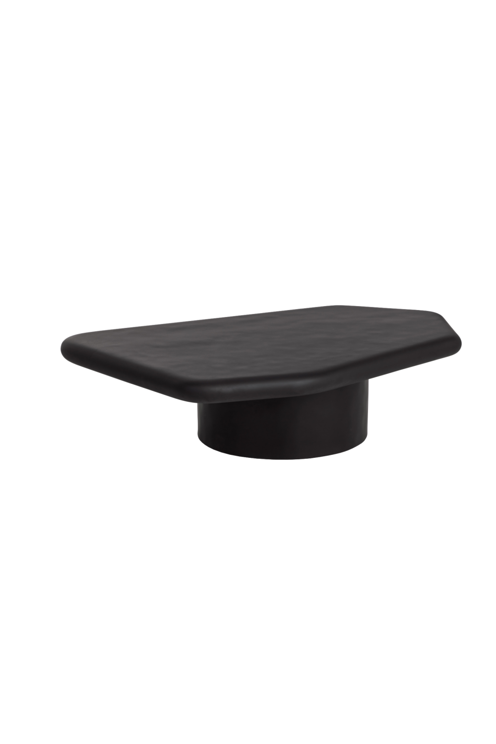 Modern European furniture - Black Concrete Indoor/Outdoor Coffee Table - www.oroa.com