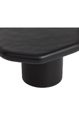 Modern European furniture - Black Concrete Indoor/Outdoor Coffee Table - www.oroa.com