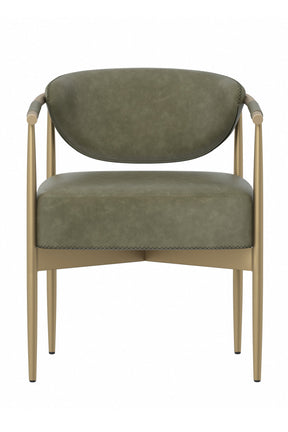 Leather Look Rope Dining Chair by Splendido Heloise