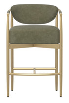 Modern European furniture - Curved Back Counter Stool - www.oroa.com