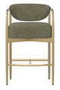 Modern European furniture - Curved Back Counter Stool - www.oroa.com