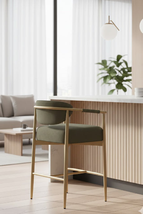 Curved Back Counter Stool | Splendido Heloise | Oroa.com