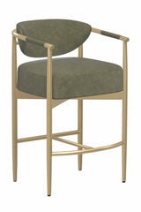 Modern European furniture - Curved Back Counter Stool - www.oroa.com