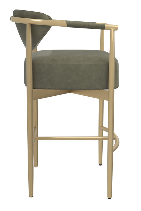 Modern European furniture - Curved Back Counter Stool - www.oroa.com