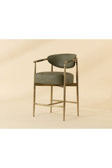 Modern European furniture - Curved Back Counter Stool - www.oroa.com
