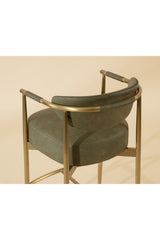 Modern European furniture - Curved Back Counter Stool - www.oroa.com