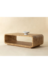 Modern European furniture - Burl Veneer Coffee Table - www.oroa.com