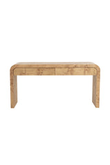 Modern European furniture - Burl Veneer Console Table - www.oroa.com