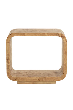 Burl Veneer End Table | Splendido Rowena | Oroa.com