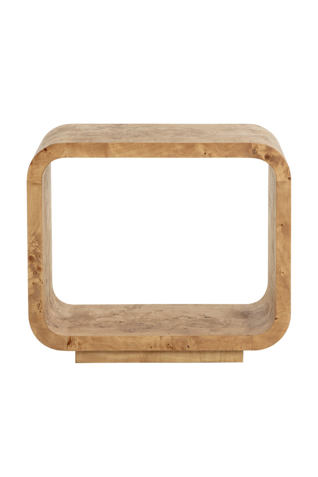 Burl Veneer End Table | Splendido Rowena | Oroa.com