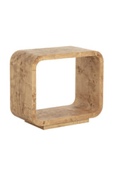 Modern European furniture - Burl Veneer End Table - www.oroa.com