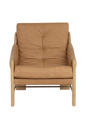 Modern European furniture - Reclined Leather Lounge Chair - www.oroa.com
