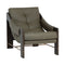 Modern European furniture - Reclined Leather Lounge Chair - www.oroa.com