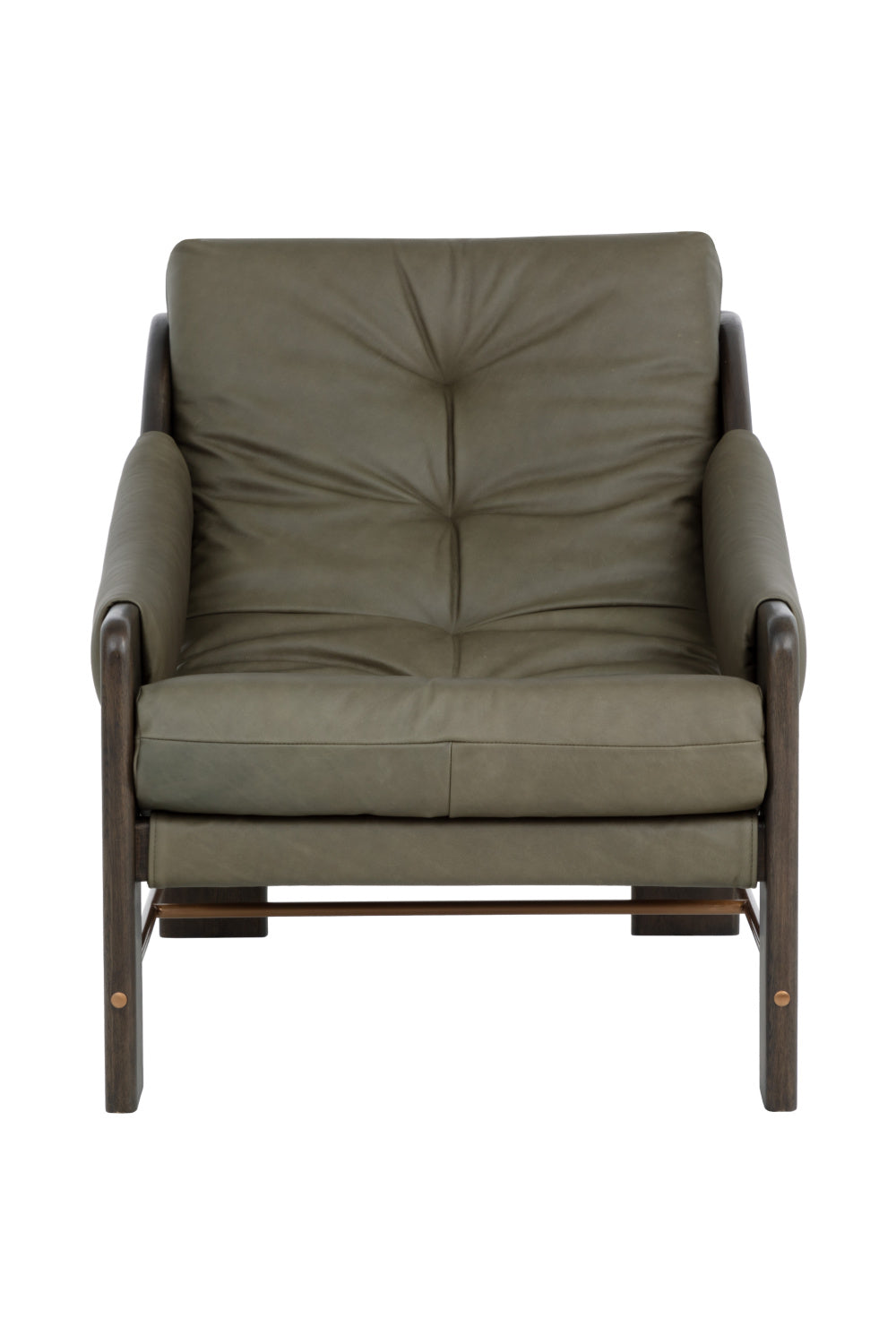 Modern European furniture - Reclined Leather Lounge Chair - www.oroa.com