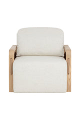 Modern European furniture - Ash-Framed Swivel Lounge Chair - www.oroa.com