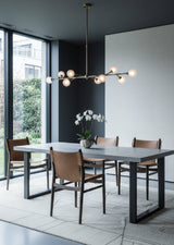 Modern European furniture - Solid Oak Wood Dining Chair - www.oroa.com