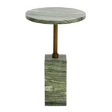 Marble-Look Indoor/Outdoor End Table | Splendido Mizani
