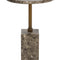 Modern European furniture - Marble-Look Indoor/Outdoor End Table - www.oroa.com