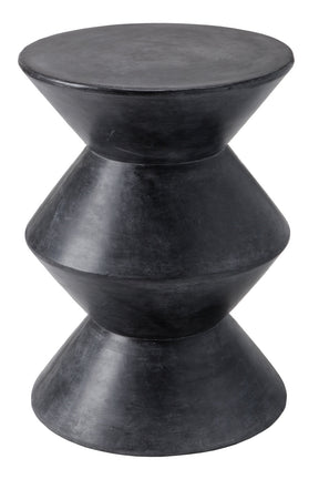 Layered Concrete Indoor/Outdoor End Table by Splendido Union Outdoor Side Table