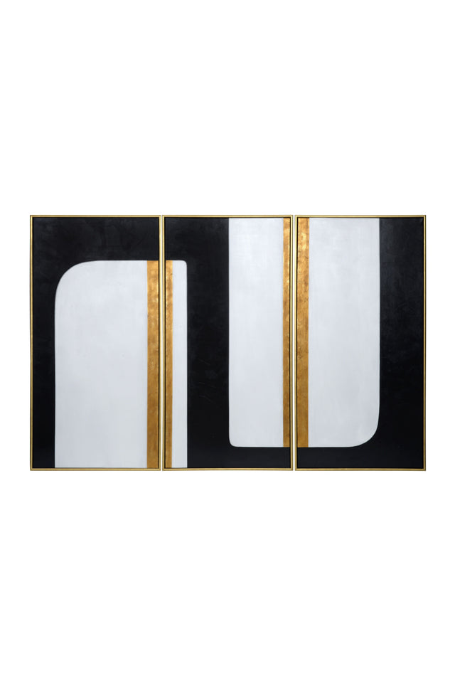 Refined Abstract Canvas Set (3) | Splendido The Path | Oroa.com