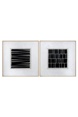 Modern European furniture - Contemporary Canvas Art Set (2) - www.oroa.com