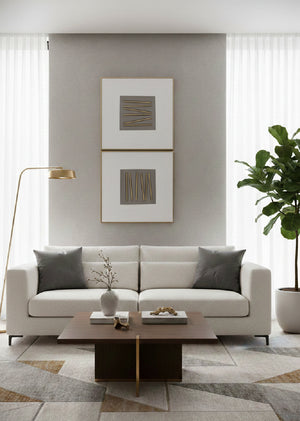 Abstract Canvas Art Set (2) | Splendido Pick Up Sticks | Oroa.com