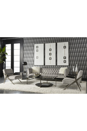 Modern European furniture - Minimalist Abstract Wall Art Set of 3 - www.oroa.com