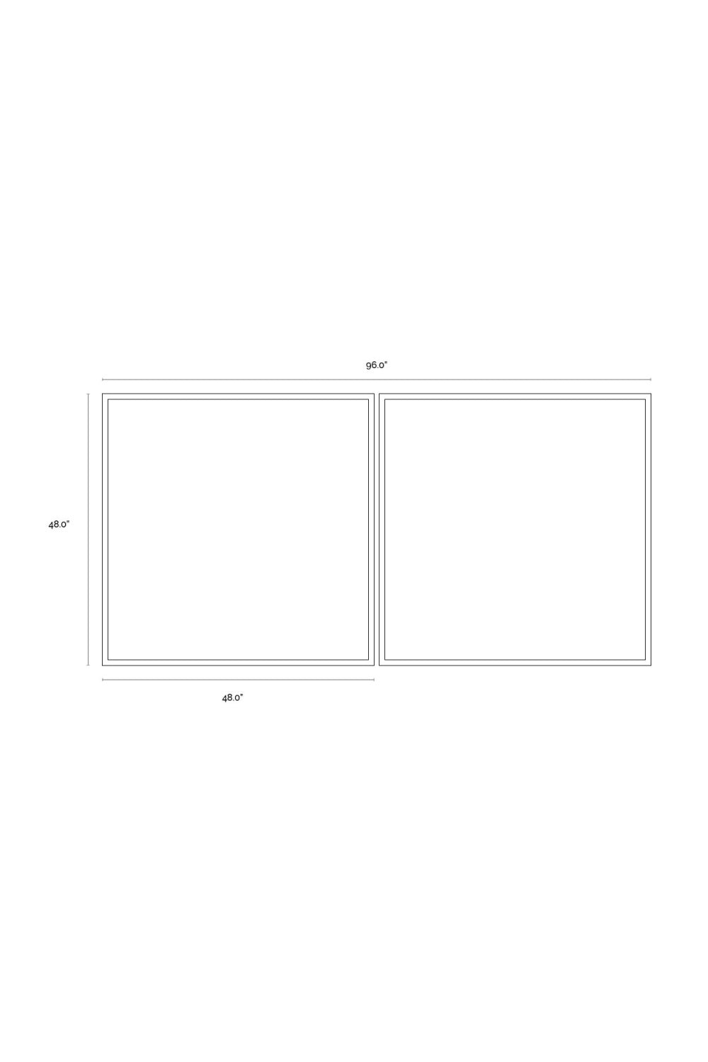 Minimalist Line Art Set (2) | Splendido Crosshatch | Oroa.com