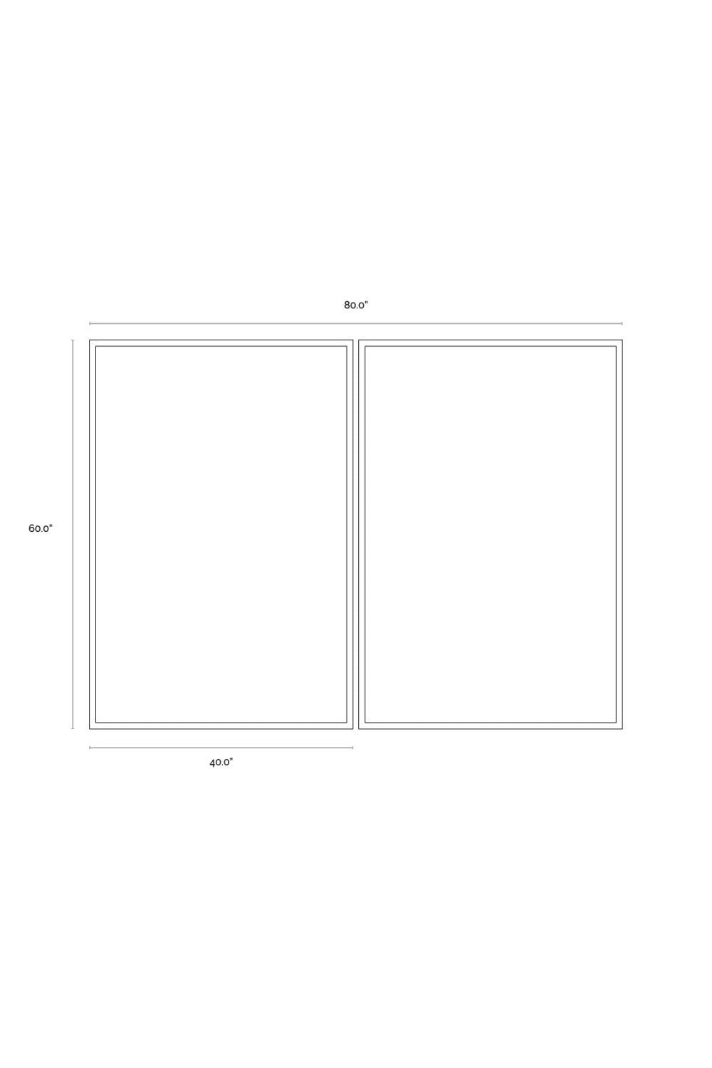 Modern Abstract Wall Art Set (2) | Splendido Fluidity | Oroa.com