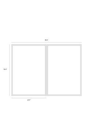 Modern Abstract Wall Art Set (2) | Splendido Fluidity | Oroa.com