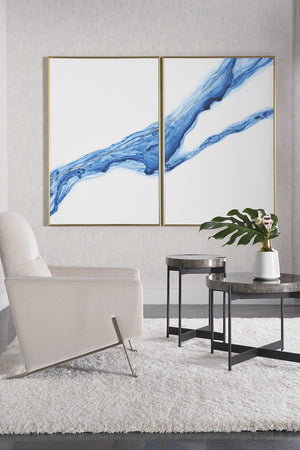 Modern Abstract Wall Art Set (2) | Splendido Fluidity | Oroa.com
