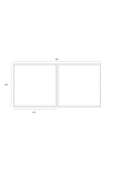 Modern European furniture - Geometric Abstract Wall Art Set (2) - www.oroa.com